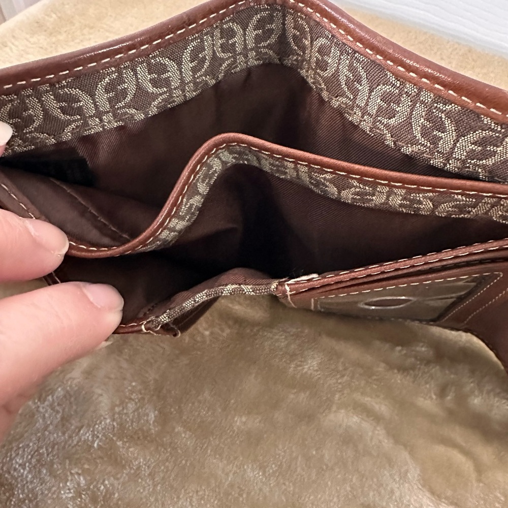 Fossil Multi-Colored Patchwork Trifold Style Wall… - image 5